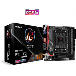 Asrock B650E PG-ITX WiFi AMD B650 Pistoke AM5 Mini ITX