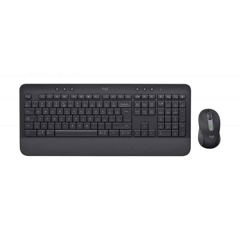 Logitech Signature MK650 Combo For Business näppäimistö Sisältää hiiren RF Wireless + Bluetooth QWERTY Tanska, Suomi,