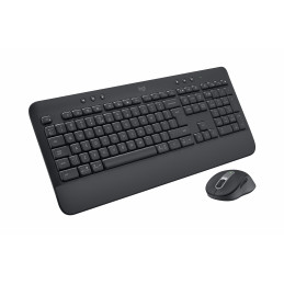 Logitech Signature MK650 Combo For Business näppäimistö Sisältää hiiren RF Wireless + Bluetooth QWERTY Tanska, Suomi,