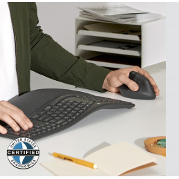 Logitech Lift for Business hiiri Vasenkätinen RF Wireless + Bluetooth Optinen 4000 DPI