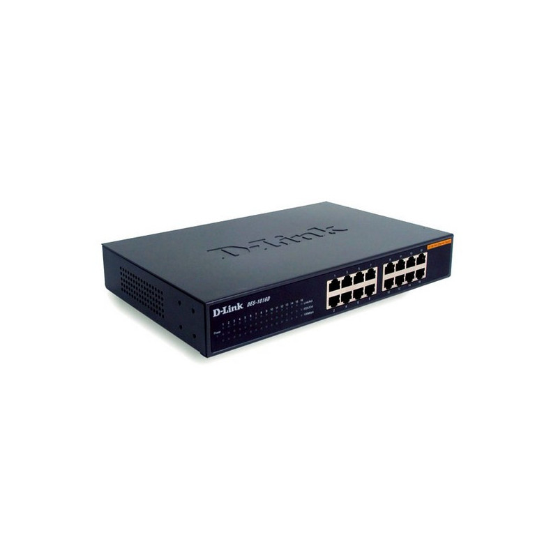 D-Link DES-1016D E verkkokytkin Hallitsematon