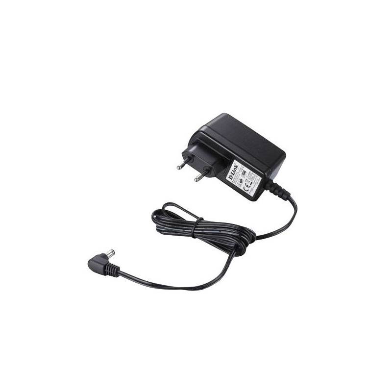 D-Link PSM-12V-38-B virta-adapteri ja vaihtosuuntaaja Sisätila Musta