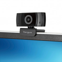 Targus AVC042GL verkkokamera 2 MP 1920 x 1080 pikseliä USB 2.0 Musta