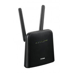 D-Link DWR-960 langaton reititin Gigabitti Ethernet Kaksitaajuus (2,4 GHz 5 GHz) 4G Musta