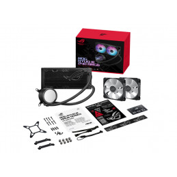 ASUS ROG Ryuo III 240 ARGB Suoritin Nestejäähdytyspakkaus 12 cm Musta