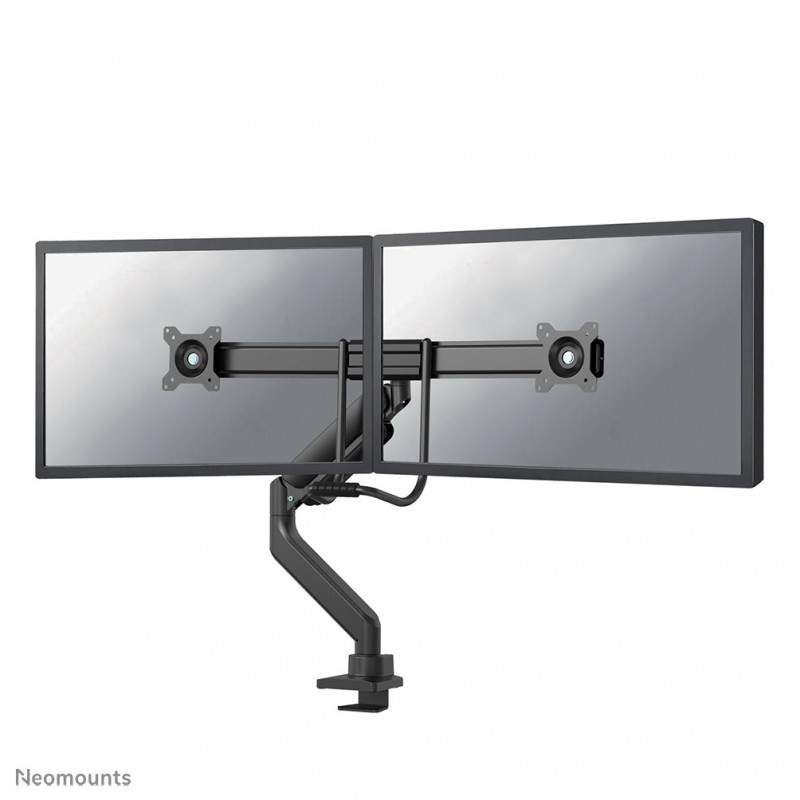 Neomounts by Newstar DS75-450BL2 monitorin kiinnike ja jalusta 81,3 cm (32") Puristin Läpipultattu Musta
