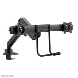 Neomounts by Newstar DS75-450BL2 monitorin kiinnike ja jalusta 81,3 cm (32") Puristin Läpipultattu Musta