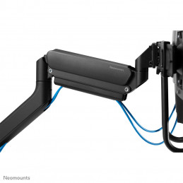 Neomounts by Newstar DS75-450BL2 monitorin kiinnike ja jalusta 81,3 cm (32") Puristin Läpipultattu Musta