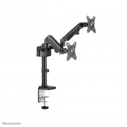 Neomounts by Newstar DS70-750BL2 monitorin kiinnike ja jalusta 68,6 cm (27") Puristin Läpipultattu Musta