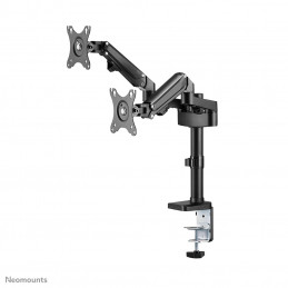 Neomounts by Newstar DS70-750BL2 monitorin kiinnike ja jalusta 68,6 cm (27") Puristin Läpipultattu Musta