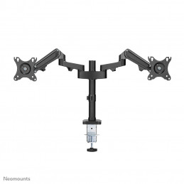 Neomounts by Newstar DS70-750BL2 monitorin kiinnike ja jalusta 68,6 cm (27") Puristin Läpipultattu Musta
