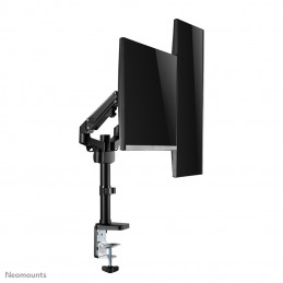 Neomounts by Newstar DS70-750BL2 monitorin kiinnike ja jalusta 68,6 cm (27") Puristin Läpipultattu Musta
