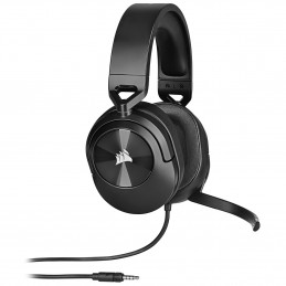 Corsair HS55 SURROUND Kuulokkeet Langallinen Kannettava Pelaaminen Hiili