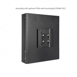 Chieftec IX-06B-OP tietokonekotelo Small Form Factor (SFF) Musta