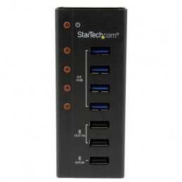 StarTech.com ST4300U3C3 keskitin USB 3.2 Gen 1 (3.1 Gen 1) Type-B 5000 Mbit s Musta