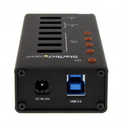 StarTech.com ST4300U3C3 keskitin USB 3.2 Gen 1 (3.1 Gen 1) Type-B 5000 Mbit s Musta