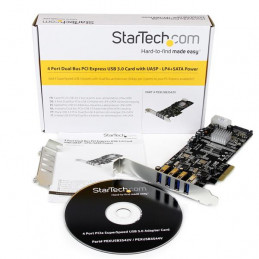 StarTech.com PEXUSB3S42 liitäntäkortti -sovitin Sisäinen USB 3.2 Gen 1 (3.1 Gen 1)