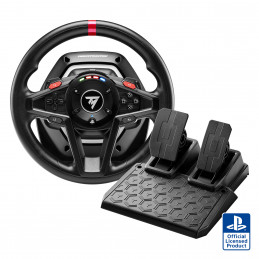 Thrustmaster 4160781 peliohjain Musta USB Ohjauspyörä + polkimet Analoginen PC, PlayStation 4, PlayStation 5