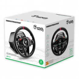 Thrustmaster T128 Musta USB Ohjauspyörä + polkimet Analoginen PC, Xbox, Xbox One