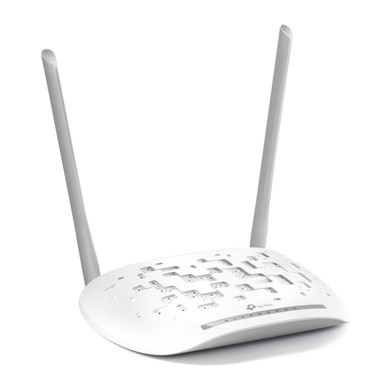 TP-LINK TD-W8961N langaton reititin Nopea Ethernet Yksi kaista (2,4 GHz) Harmaa, Valkoinen