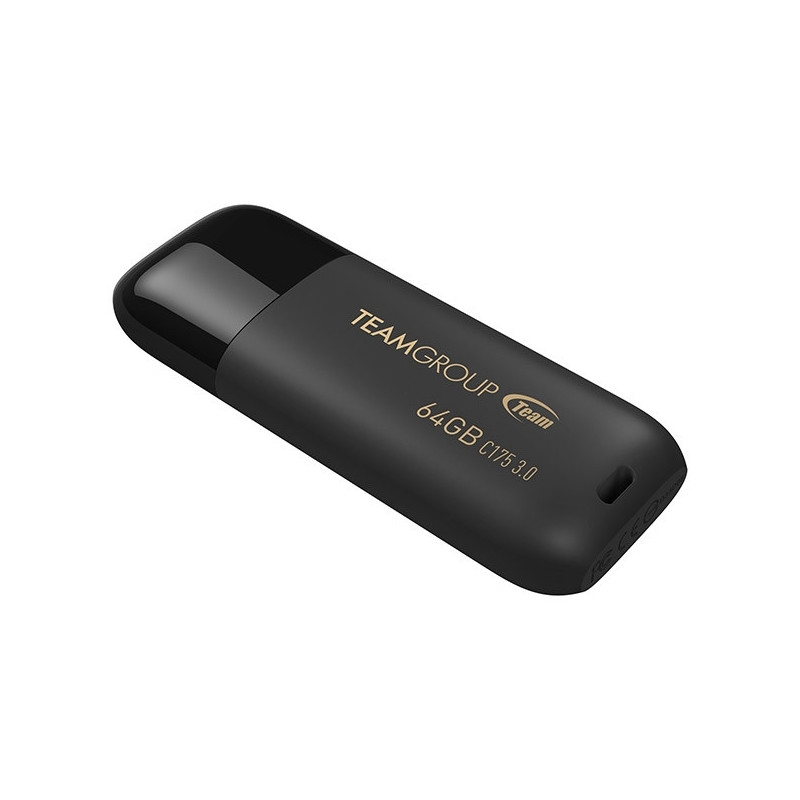 Team Group C175 USB-muisti 64 GB USB A-tyyppi 3.2 Gen 1 (3.1 Gen 1) Musta
