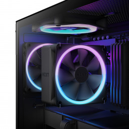 NZXT T120 RGB Suoritin Ilmanjäähdytin 12 cm Musta 1 kpl