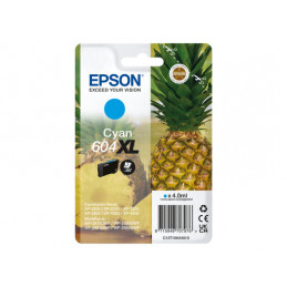 Epson 604XL mustekasetti 1 kpl Yhteensopiva Korkea (XL) värintuotto Syaani