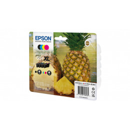Epson 604XL mustekasetti 4 kpl Alkuperäinen Korkea (XL) värintuotto Musta, Syaani, Magenta, Keltainen