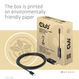 CLUB3D CAC-1187 videokaapeli-adapteri 1,8 m Mini DisplayPort HDMI