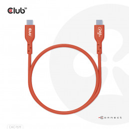 CLUB3D USB2 Type-C Bi-Directional USB-IF Certified Cable Data 480Mb, PD 240W(48V 5A) EPR M M 4m   13.13ft