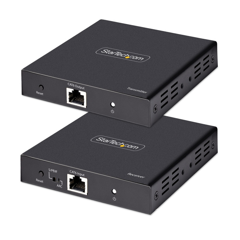 StarTech.com 4K70IC-EXTEND-HDMI AV-signaalin jatkaja AV-lähetin ja -vastaanotin Musta