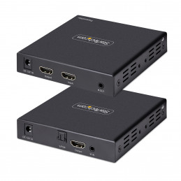 StarTech.com 4K70IC-EXTEND-HDMI AV-signaalin jatkaja AV-lähetin ja -vastaanotin Musta