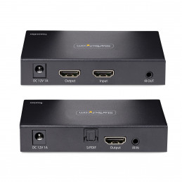 StarTech.com 4K70IC-EXTEND-HDMI AV-signaalin jatkaja AV-lähetin ja -vastaanotin Musta