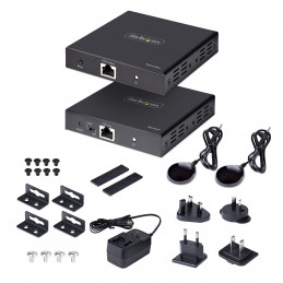 StarTech.com 4K70IC-EXTEND-HDMI AV-signaalin jatkaja AV-lähetin ja -vastaanotin Musta