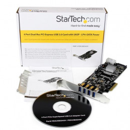 StarTech.com PEXUSB3S42V liitäntäkortti -sovitin Sisäinen USB 3.2 Gen 1 (3.1 Gen 1)