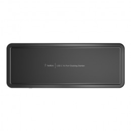 Belkin INC003VFBK kannettavien tietokoneiden telakka ja porttitoistin Telakointi USB 3.2 Gen 2 (3.1 Gen 2) Type-C Musta