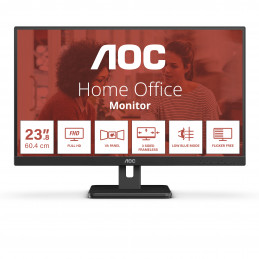 AOC 24E3UM 61 cm (24") 1920 x 1080 pikseliä Full HD Musta