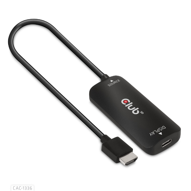 CLUB3D CAC-1336 videokaapeli-adapteri 1 m HDMI + USB USB Type-C