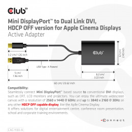 CLUB3D CAC-1130-A keskitin