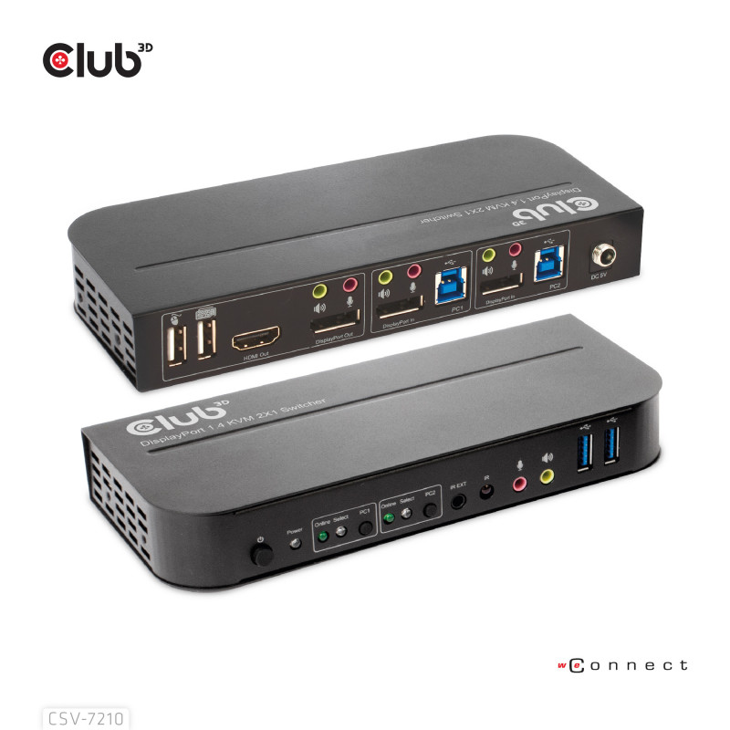 CLUB3D CSV-7210 keskitin