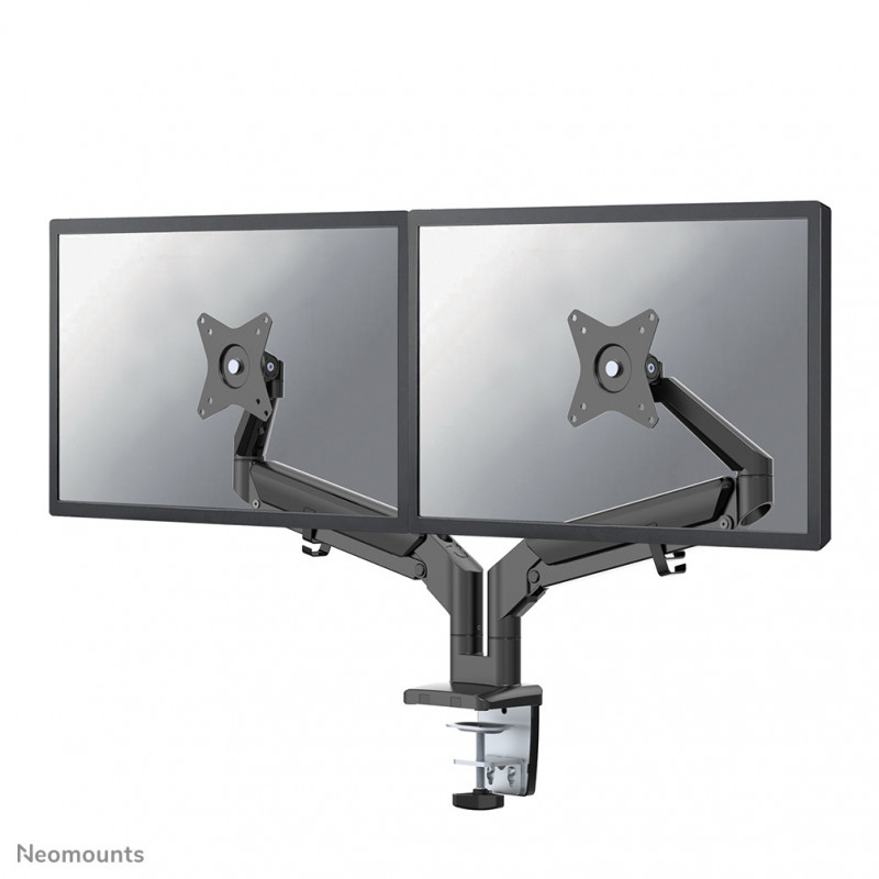 Neomounts by Newstar DS70-810BL2 monitorin kiinnike ja jalusta 81,3 cm (32") Puristin Läpipultattu Musta