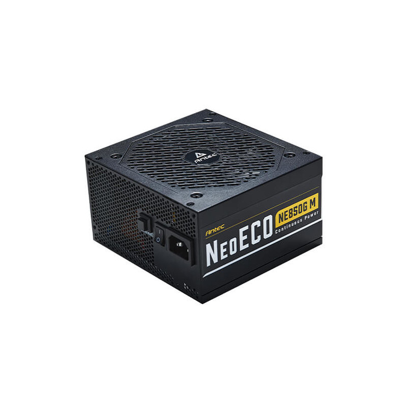 Antec Neo ECO Modular NE850G M EC virtalähdeyksikkö 850 W 20+4 pin ATX ATX Musta