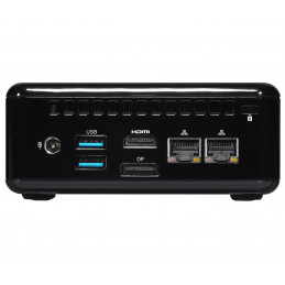 Asrock NUC BOX-1220P Low Profile (Slimline) Musta i3-1220P 3,3 GHz