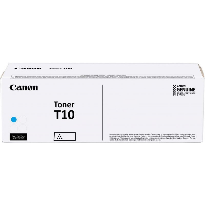 Canon T10 värikasetti 1 kpl Alkuperäinen Syaani