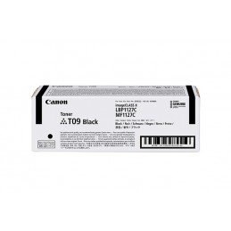 Canon TONER T09 BK värikasetti 1 kpl Alkuperäinen Musta
