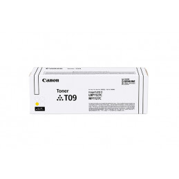 Canon TONER T09 Y värikasetti 1 kpl Alkuperäinen Keltainen