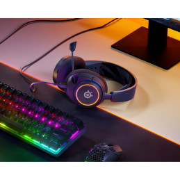 Steelseries Arctis Nova 3 Kuulokkeet Langallinen Pääpanta Pelaaminen USB Type-C Musta