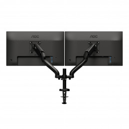 AOC AD110D0 Dual Arm 80 cm (31.5") Puristin Läpipultattu Musta