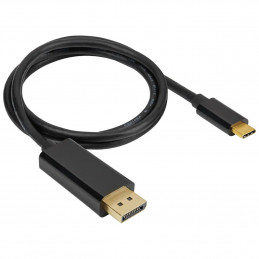 Corsair CU-9000005-WW videokaapeli-adapteri 1 m USB Type-C DisplayPort Musta
