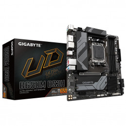 Gigabyte B650M DS3H emolevy AMD B650 Pistoke AM5 mikro ATX